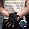 workout gloves for men and women, exercise gloves for weight lifting, cycling, gym, training, breathable and snug fit