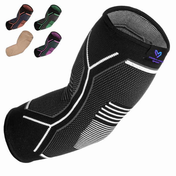 fitness elbow brace compression support sleeve